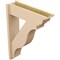 Ekena Millwork 7 1/2-in W x 26-in D x 34-in H Funston Trad Rough Cedar Woodgrain TimberThane Outlooker, Primed Tan OUTUR075X26X34FST04RCPR - alternate 6